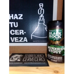  Kit de cerveza  Black Rock Miner's Stout 1.7kg